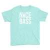 nice bass fishing Youth Tee