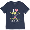 shoes bags natural hair V-Neck Tee