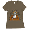 ruling the world Ladies Fitted T-Shirt