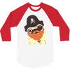 pug in a crew 3/4 Sleeve Shirt