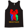 wreck it ralph silhouette Tank Top