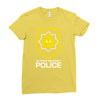 super secret police Ladies Fitted T-Shirt