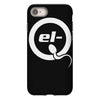 el q white logo iPhone 8