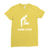 new dad to be gamer over Ladies Fitted T-Shirt