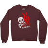 skull &amp; flames Crewneck Sweatshirt