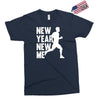 new year, new me running fitness Exclusive T-shirt