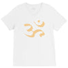 om zeichen indien buddhisten meditation religion yoga V-Neck Tee