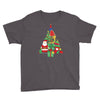 christmas tree made of bells stocking santa Youth Tee