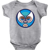 lucha libre   blue Baby Onesie
