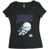 super paranoid Women's Triblend Scoop T-shirt