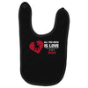 love and a dog life Baby Bibs