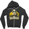 nightmare   scroll Zipper Hoodie