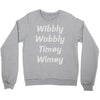 wibbly w0bbly Crewneck Sweatshirt