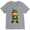 happy saint patrick day simpson 2 V-Neck Tee