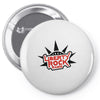 liberty rock radio Pin-back button