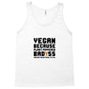 Vegan Because Plant Powered Badass Was Not an Offical Tittle FulL Tank Top