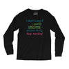 marching band i dont care if sparkly unicorns Long Sleeve Shirts