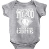 so good with my rod Baby Bodysuit