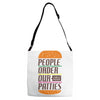 poop Adjustable Strap Totes