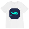 swag blu V-Neck Tee