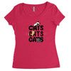 cats cats cats Women's Triblend Scoop T-shirt