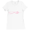 jake paul signature Ladies Fitted T-Shirt