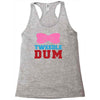 tweedle dee matching Racerback Tank