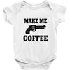 make me coffee Baby Onesie