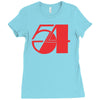 tudio 54 retro disco paradise garage chicago house Ladies Fitted T-Shirt