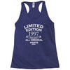 21st birthday gift limited edition 1997 Racerback Tank