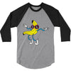 banana wobbler 3/4 Sleeve Shirt