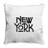 new york 2 Throw Pillow