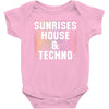 Sunrises House &amp; Techno Baby Bodysuit