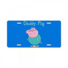 peppa pig  daddy pig License Plate