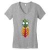 Pineapple Women's V-Neck T-Shirt