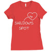 sheldon's spot Ladies Fitted T-Shirt