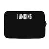 i am king Laptop sleeve