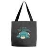 i hate the morning Tote Bags