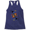 catdog playing card Racerback Tank