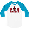 fuck cancer 3/4 Sleeve Shirt