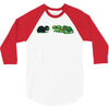 tortoise caught 3/4 Sleeve Shirt