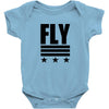 fly stars Baby Onesie