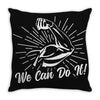 We Can Do It! Throw Pillow