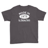 made in 1975 mens 40th birthday Youth Tee