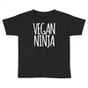 vegan ninja Toddler T-shirt