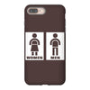 restroom sign sticker vinyl decal iPhone 8 Plus