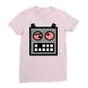 robot funny Ladies Fitted T-Shirt