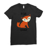 for fox sake Ladies Fitted T-Shirt