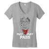 Puff Puff Pass Women's V-Neck T-Shirt