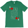king of hearts playing card T-Shirt